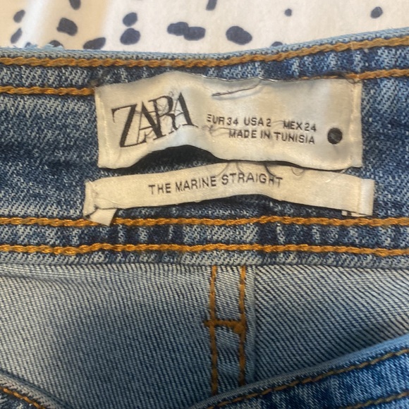 Zara - the marine straight denim - Picture 2 of 3